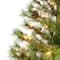 4ft. Pre-Lit Spruce Artificial Potted Christmas Tree in Rattan Base, Clear Lights